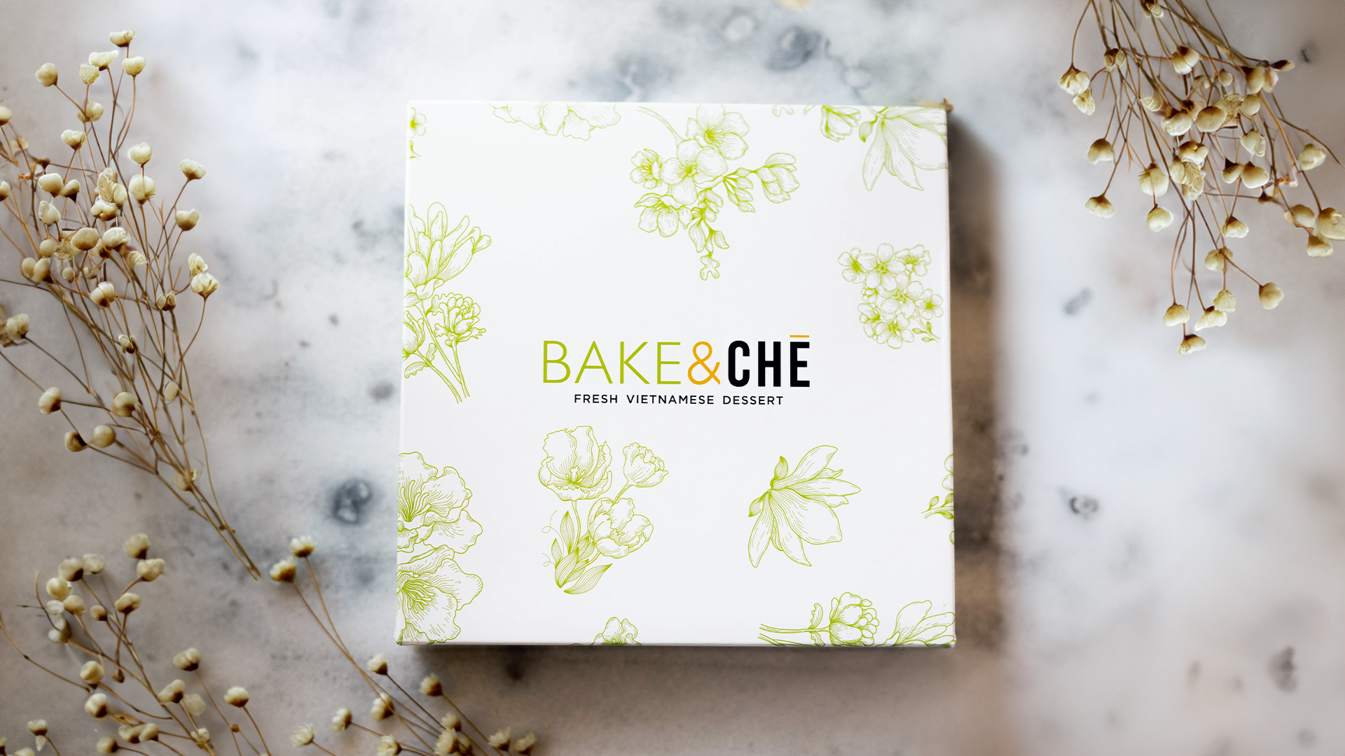 Bake & Che catering dessert — BnC landing banner