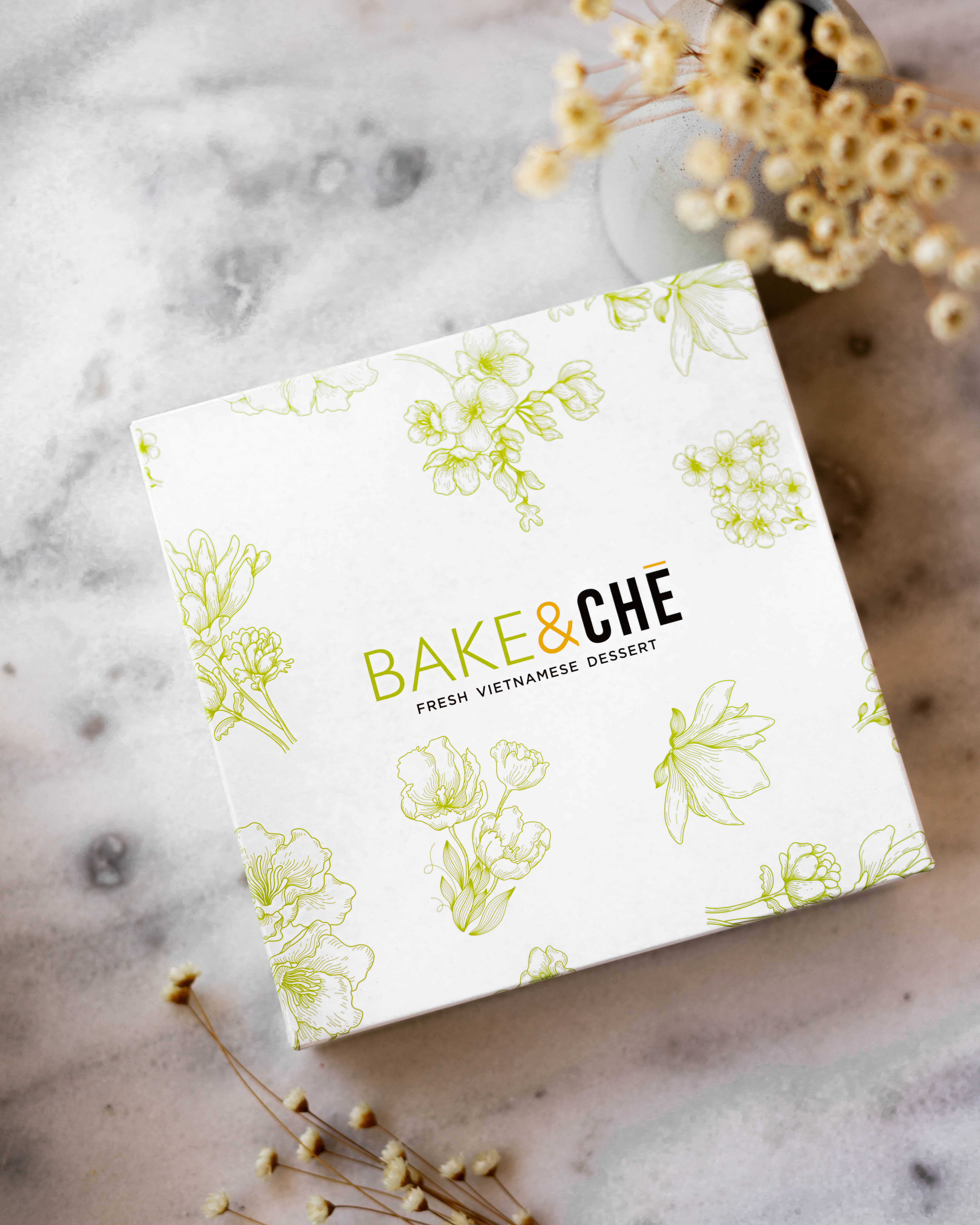 Bake & Che dessert presentation